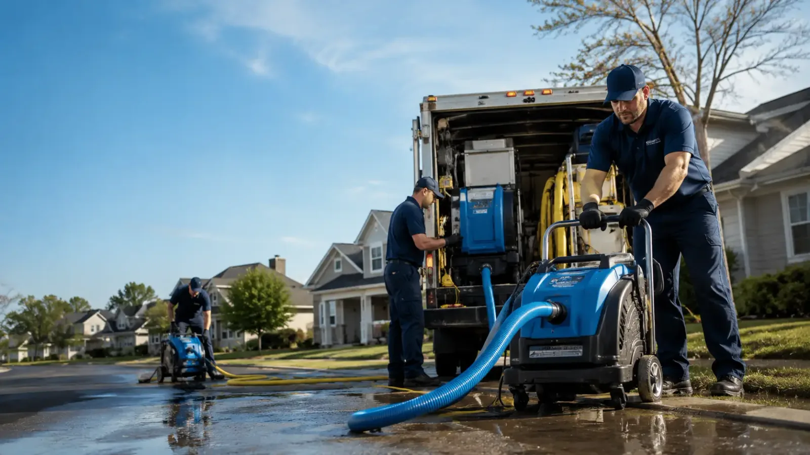 Flood Damage Cleanup in Economy, IN